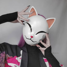 Load image into Gallery viewer, SILENT MIST KITSUNE MASK