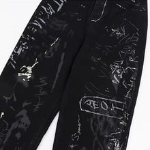 Load image into Gallery viewer, TOKYO GRAFFITI DENIM PANTS