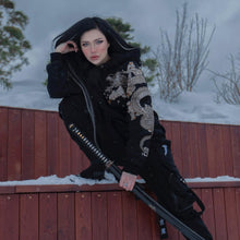 Load image into Gallery viewer, HEAVENFIRE EMBROIDERED HOODIE