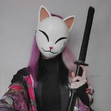 Load image into Gallery viewer, SILENT MIST KITSUNE MASK