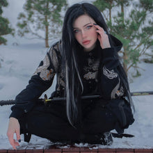 Load image into Gallery viewer, HEAVENFIRE EMBROIDERED HOODIE