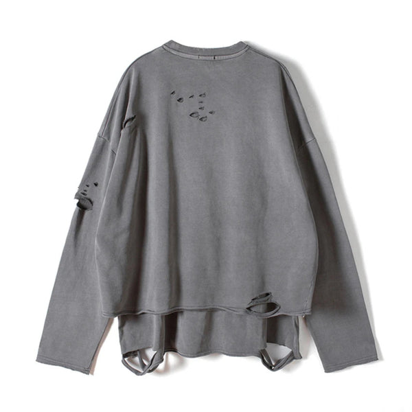 ASHFALL DISTRESSED LOOSE SWEATSHIRT hover image