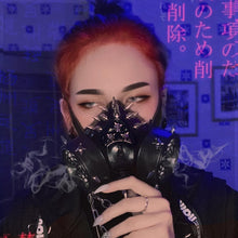 Load image into Gallery viewer, BLACKZONE SPIKED GAS MASK