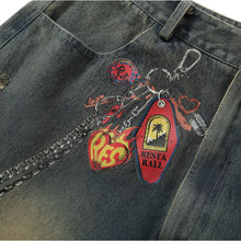 Load image into Gallery viewer, CAMO CORE DENIM SHORTS