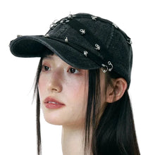 Load image into Gallery viewer, STRAPWEB DENIM CAP