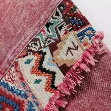 Load image into Gallery viewer, BLOOM SPLICED DENIM JACKET