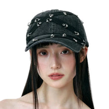 Load image into Gallery viewer, STRAPWEB DENIM CAP