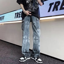 Load image into Gallery viewer, CROSS INFERNO CARGO JEANS