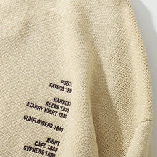 Load image into Gallery viewer, SUN-STITCH KNIT SWEATER