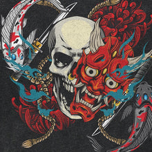 Load image into Gallery viewer, HIGANBANA ONI WASHED T-SHIRT