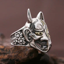 Load image into Gallery viewer, YOKAI CLASH SILVER RING