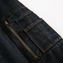 Load image into Gallery viewer, FUR LINED DENIM COAT