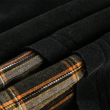 Load image into Gallery viewer, DUAL-LAYER PLAID SWEATSHIRT