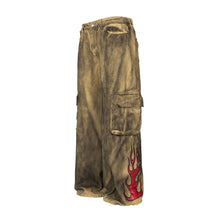 Load image into Gallery viewer, EMBERFIELD STACKED CARGO PANTS