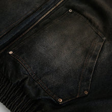 Load image into Gallery viewer, FUR LINED DENIM COAT