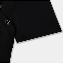 Load image into Gallery viewer, ANGLED EDGE CROP JACKET