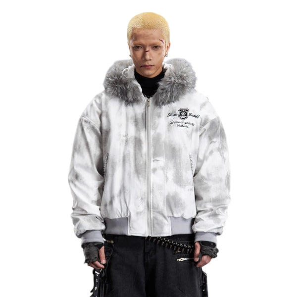 CLOUDWASH HALO FUR COAT hover image