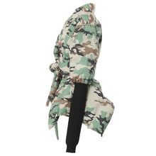 Load image into Gallery viewer, SCULPTED CAMO PUFFER COAT