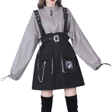 Load image into Gallery viewer, HALF ZIP HARNESS DRESS