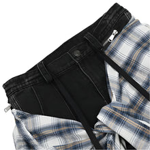 Load image into Gallery viewer, TWIN-FOLD PANEL JEANS