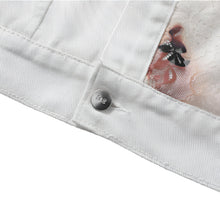 Load image into Gallery viewer, GHOST BLOOM DENIM JACKET