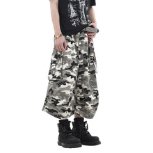 Load image into Gallery viewer, ASH CAMO CARGO SHORTS