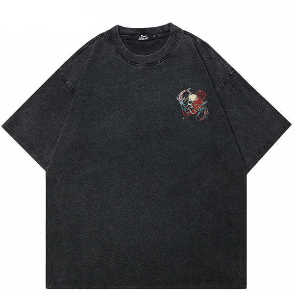 HIGANBANA ONI WASHED T-SHIRT hover image