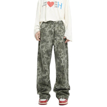 Load image into Gallery viewer, FERAL BLOOM WIDE DENIM PANTS