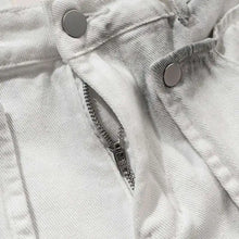 Load image into Gallery viewer, CLOUD FADED CARGO DENIM PANTS