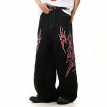 Load image into Gallery viewer, HELLTRACE WIDE LEG JEANS