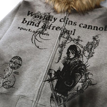 Load image into Gallery viewer, SAINT DAGGER ZIP HOODIE