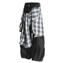 Load image into Gallery viewer, TWIN-FOLD PANEL JEANS