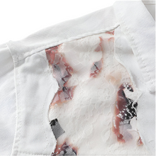 Load image into Gallery viewer, GHOST BLOOM DENIM JACKET