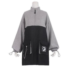 Load image into Gallery viewer, HALF ZIP HARNESS DRESS