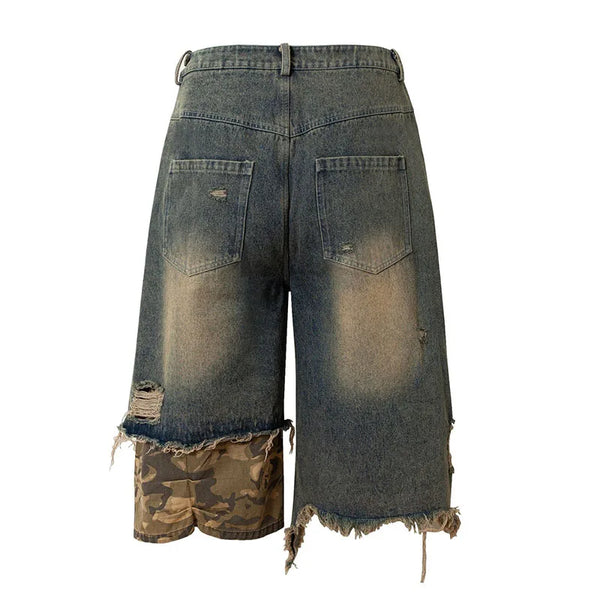 CAMO CORE DENIM SHORTS hover image