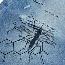 Load image into Gallery viewer, NAILTRACE DENIM SHORTS