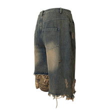 Load image into Gallery viewer, CAMO CORE DENIM SHORTS