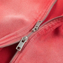 Load image into Gallery viewer, BURNOUT CRIMSON TWILL JACKET