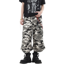 Load image into Gallery viewer, ASH CAMO CARGO SHORTS