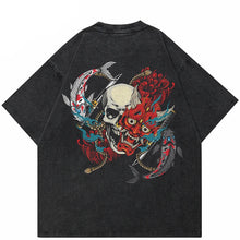 Load image into Gallery viewer, HIGANBANA ONI WASHED T-SHIRT