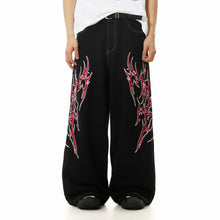 Load image into Gallery viewer, HELLTRACE WIDE LEG JEANS