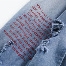 Load image into Gallery viewer, RETRO COLLAPSE DENIM JACKET