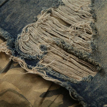 Load image into Gallery viewer, CAMO CORE DENIM SHORTS