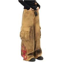 Load image into Gallery viewer, EMBERFIELD STACKED CARGO PANTS