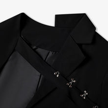 Load image into Gallery viewer, ANGLED EDGE CROP JACKET