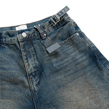 Load image into Gallery viewer, RIPPED DOUBLE DROP CAMO JEANS