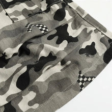 Load image into Gallery viewer, ASH CAMO CARGO SHORTS