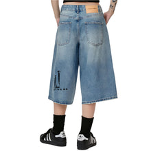 Load image into Gallery viewer, NAILTRACE DENIM SHORTS