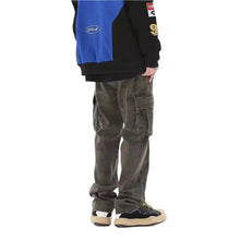 Load image into Gallery viewer, GRAPHITE SCRIPT CARGO PANTS