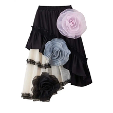 Load image into Gallery viewer, AYAME ASYMMETRIC SKIRT